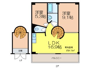 ＣｕＲＶＡの物件間取画像